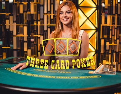 Three Card Poker kolikkopeli Mr Bet Casinolla